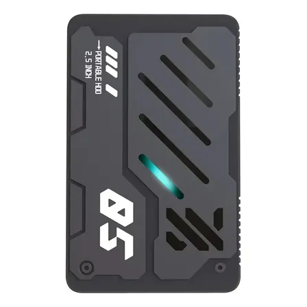 HD Externo Gllai 500GB USB 3.0 para PC, PS4, Xbox e Notebook com RGB