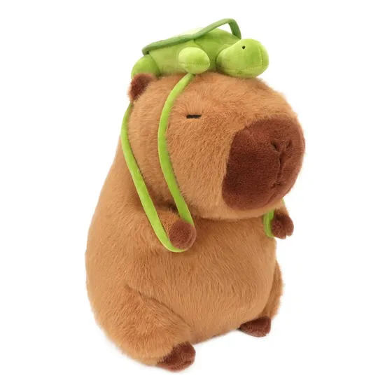 Peluche Capibara Con Mochila 25cm