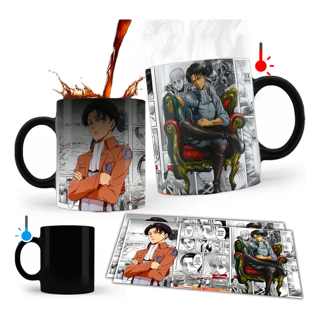Taza Mágica Todos Los Animes Manga Regalo - Con Caja