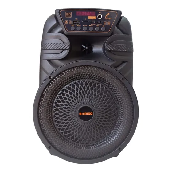 Corneta Speaker Altavoz Bluetooth Usb Sd Radio Portatil Led