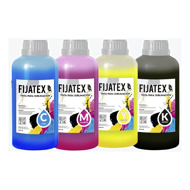 4 Tinta Para Sublimar Sublimacion Juego Cmyk 1000ml  Premium