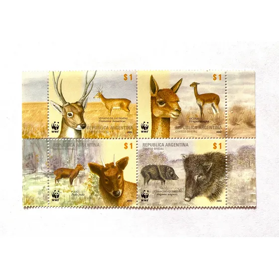 Filatelia Argentina W.w.f. Fondo Mundial Por Naturaleza 2002