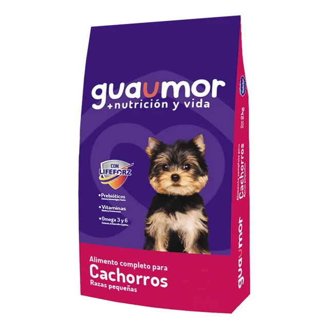 Alimento Para Perro Guaumor Cachorros Razas Pequeñas 8 Kg