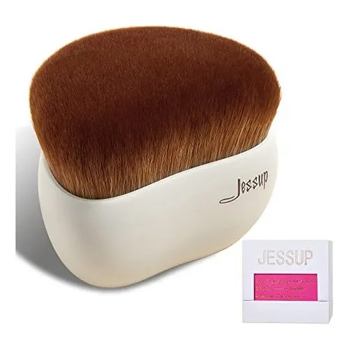 Jessup Brocha De Maquillaje, Brocha Para Base Kabuki Con En