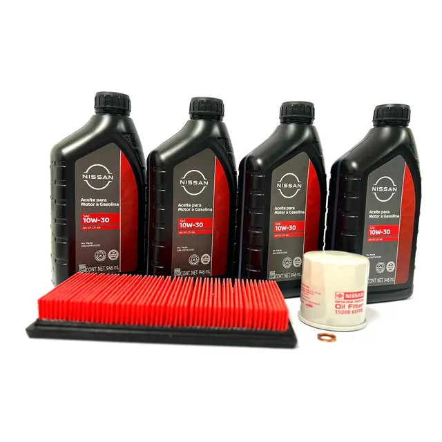 Kit Afinación 10w30 Original Versa March Note Nissan