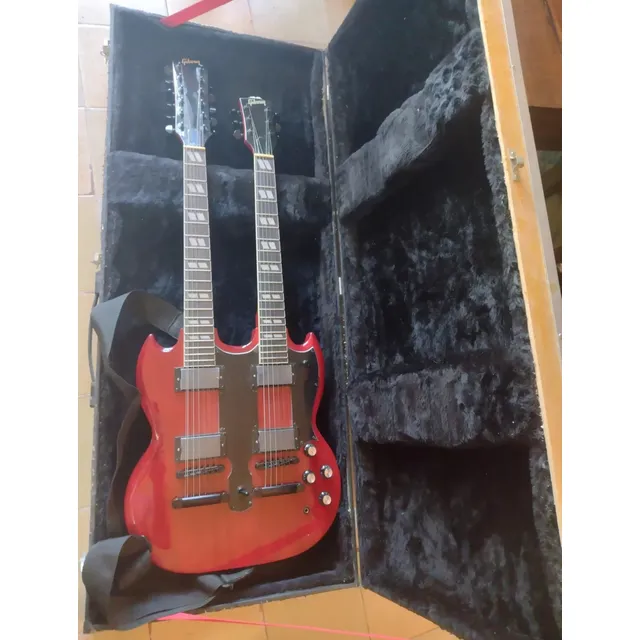 Guitarra Gibson Doble Mástil (usada Como Nueva,sin Detalles)