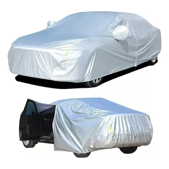Funda Protector Cubierta Para Coche Auto Sedan 4.9m Anti-polvo Impermeable All Might Am-c1