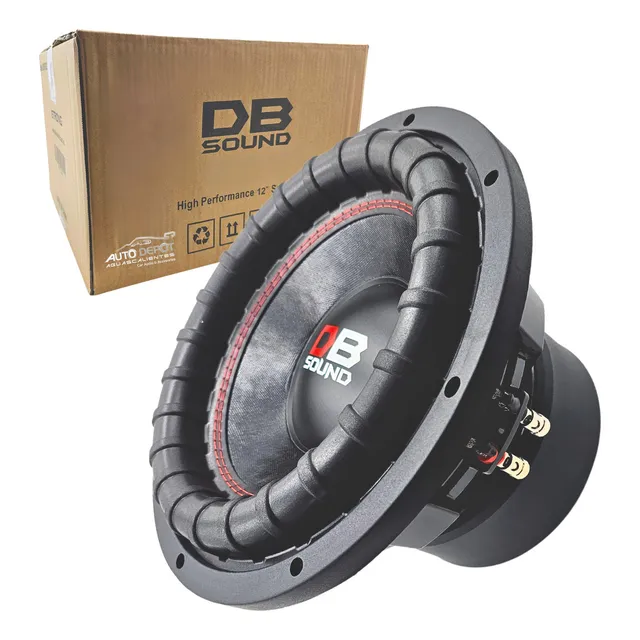 Subwoofer 12 PuLG 1500w Rms Db Sound Dbmtr12d4 #1pz Color Negro