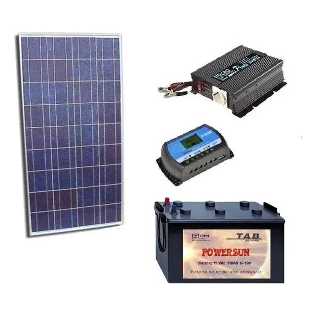 Planta Energía Solar Max 100 Para Casas, Fincas, Apartamento