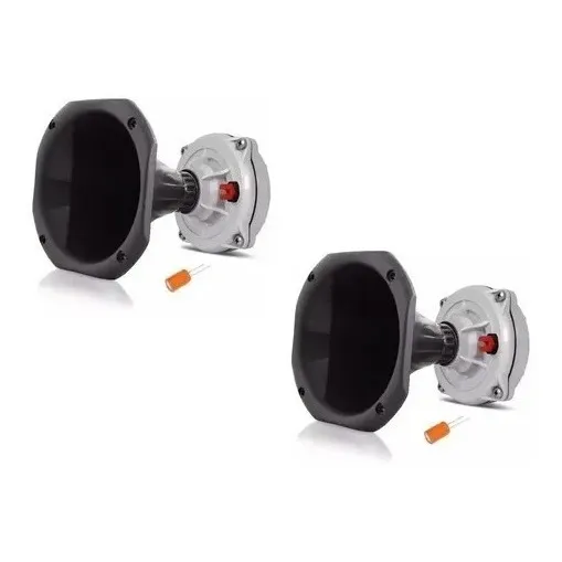 2 Corneta Curta +2 Capacitor + 2 Driver D 250x Musicall 200w