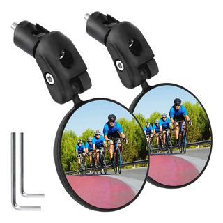 Espejo Retrovisor Bicicleta Mtb Ajustable Universal 2 Piezas Espejo Retrovisor Bicicleta Mtb Ajustable Universal 2 Piezas