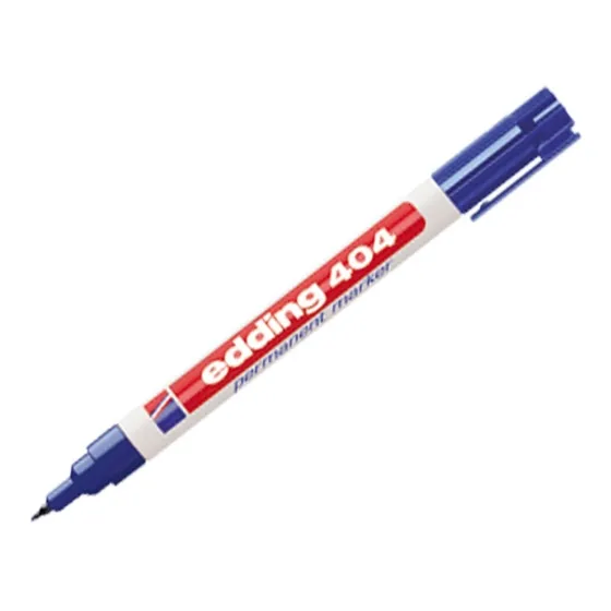 Marcador Permanente Indeleble Edding 400 Color Azul