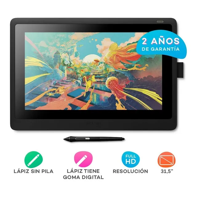 Tableta Digitalizadora Wacom Cintiq DTK1660 Black