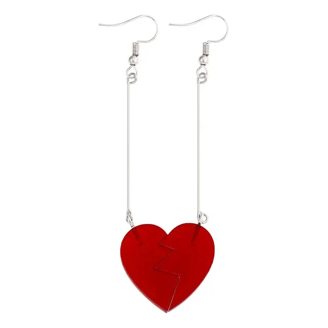 Zarcillos Aretes Largos Corazón Jojo´s Bizarre Adventure