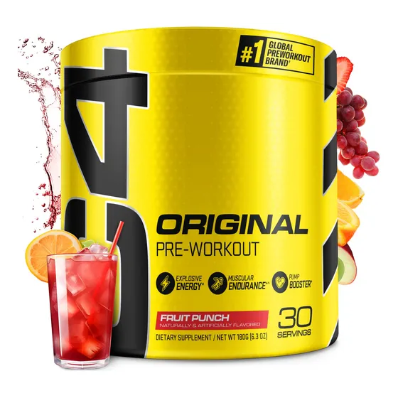 Polvo Para Antes Del Entrenamiento Cellucor C4 Original Frui