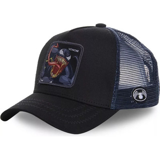 Gorra Personajes Venom Negra Tipo Trucker Gorra Personajes Venom Negra Tipo Trucker