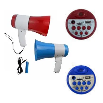Megafono Mini Portatil Con Bateria 20w-30w