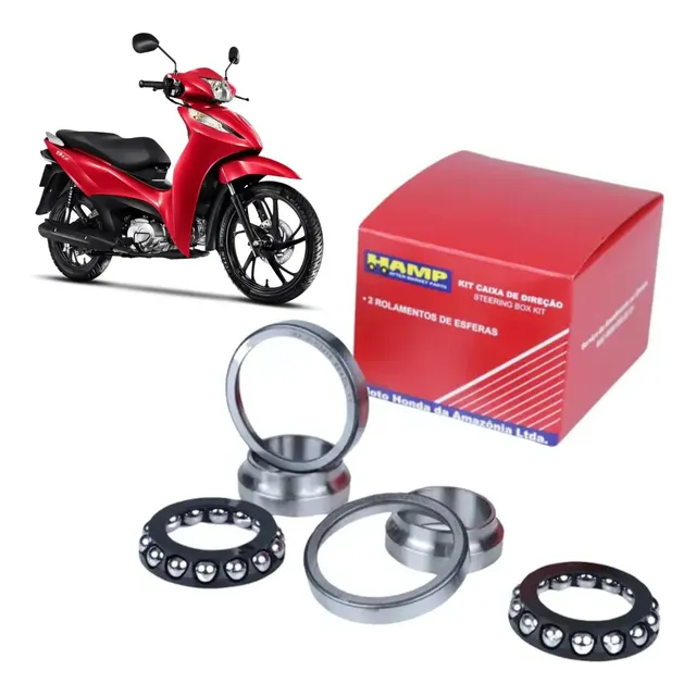 Kit Caixa Direção Biz 100/125 Web 100 Pop 100 Original Honda