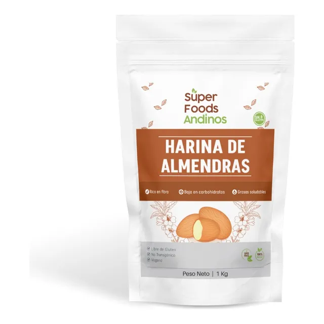 Harina De Almendras Pura 1 Kg