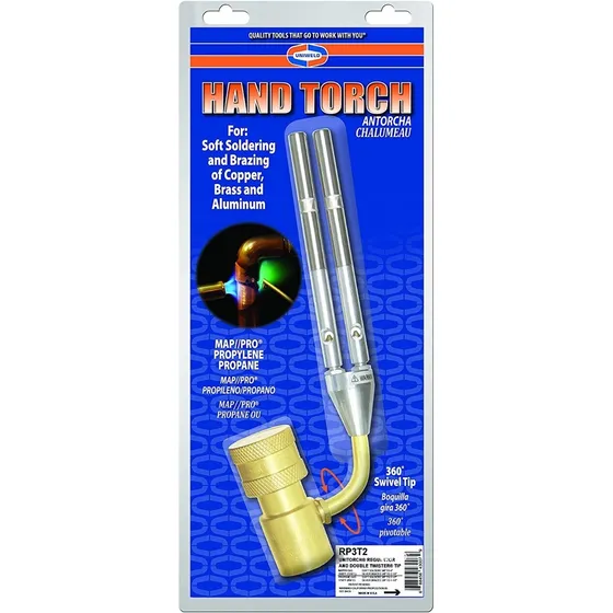 Antorcha Pico De Soldar Doble Boca Uniweld Rp3t2 Chacao