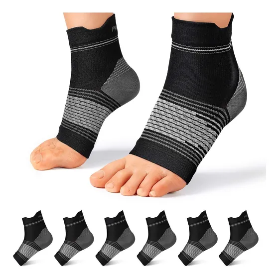 Calcetines Medias Fascitis Plantar Mangas De Compresión Pies