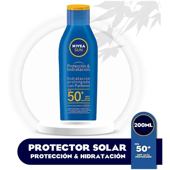 Protector Solar Nivea Sun Fps 50 200 Ml