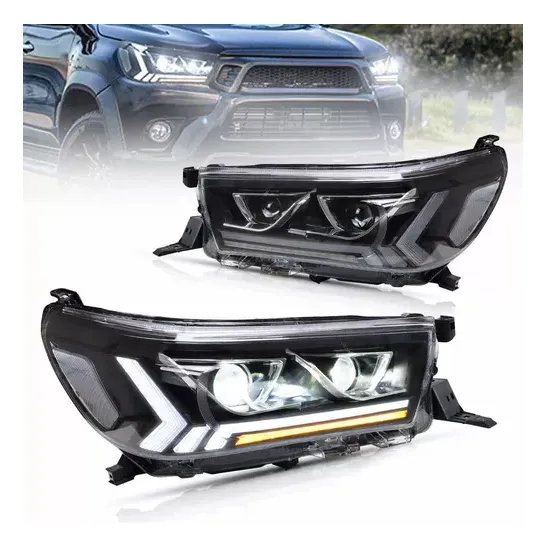 Faro Delantero Dinamico Hilux Revo 2016 2016 2018 2019 2020