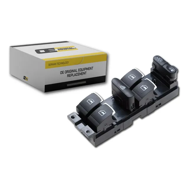 Tecla Levantavidrios Vw Bora Golf Mk4 Passat Borde Cromado