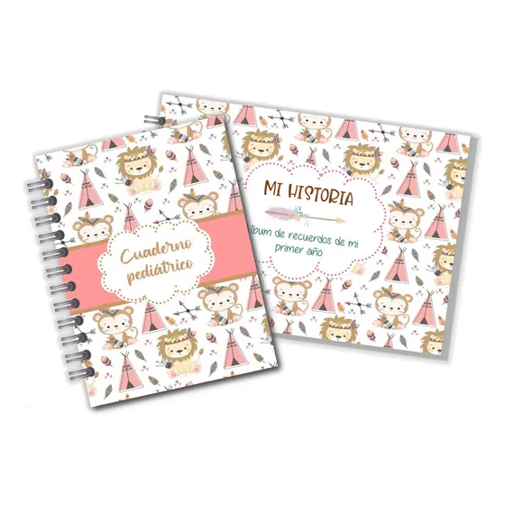 Pack Bebé. Cuaderno Pediátrico Y Álbum Recuerdos Primer Año