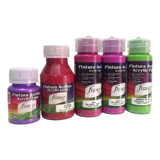 Acrilico Franco Arte Varios Colores 5 Tonos