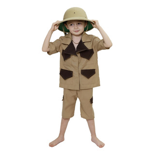 Disfraz Explorador De Zoologico Clasico Beige Infantil Niño Disfraz Explorador De Zoologico Clasico Beige Infantil Niño