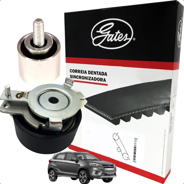 Kit Correia Dentada + Tensor + Polia Tiggo Ii 1.5 16v 2018