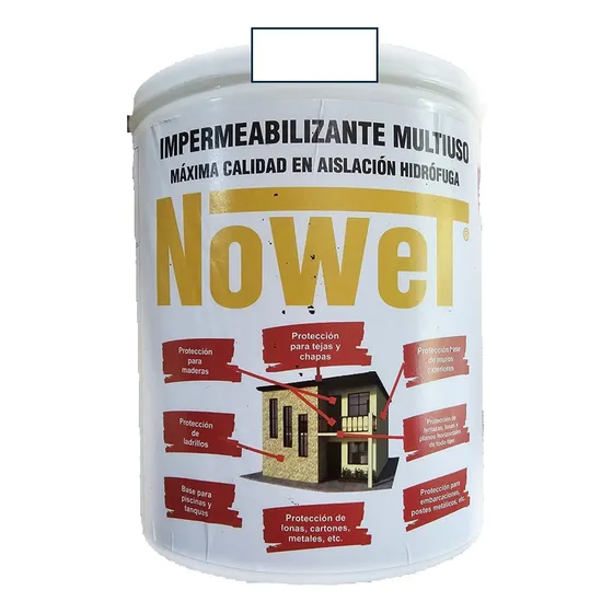 Impermeabilizante Multiuso Nowet® X 1 Kg Color Blanco