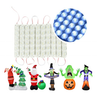 20 Módulo Tira De Led Iluminación Impermeable Multiusos 12v 20 Módulo Tira De Led Iluminación Impermeable Multiusos 12v