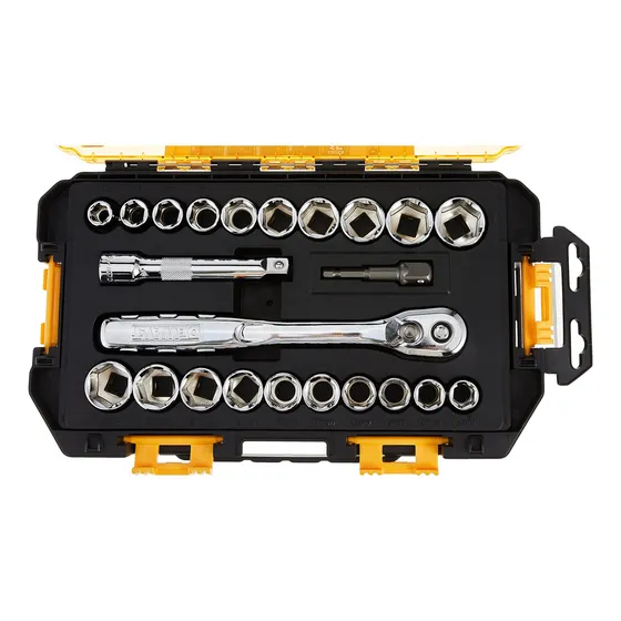 Dewalt Juego De Cubos De Transmisión De 1/2 De 23 Piezas 