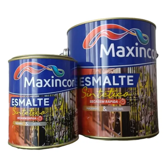 Tinta Esmalte Sintético 3,6lts Maxincor cor branco