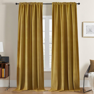 Cortinas De Terciopelo Marrón 3 Metros 05 Cm 2 Paneles Opaca Cortinas De Terciopelo Marrón 3 Metros 05 Cm 2 Paneles Opaca