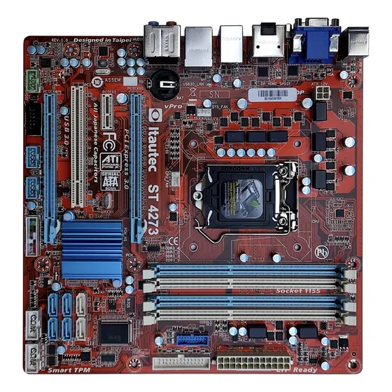 Placa Mãe St 4273 Lga 1155 Intel Ddr3 Oem (Recondicionado)