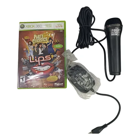 Juego Lips Party Classics + Microfono Logitech - Xbox 360