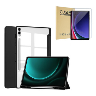 Mica+funda Para Samsung Tab S9 11 /tab S9 Fe 10.9 Inch 2023 Mica+funda Para Samsung Tab S9 11 /tab S9 Fe 10.9 Inch 2023