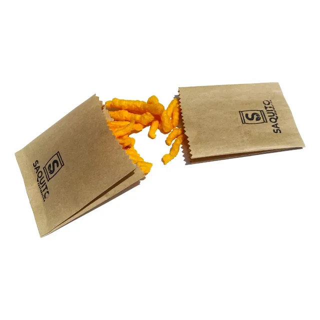  Bolsas Para Papas Fritas Con Papel Antigraso 250 Uds