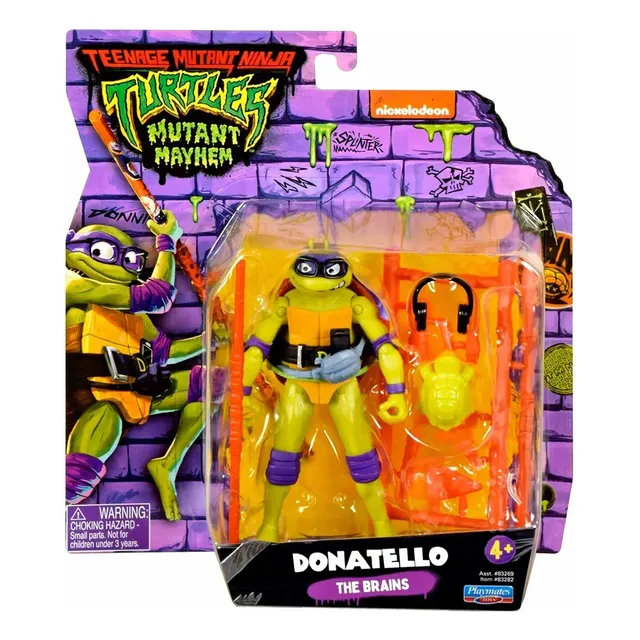 Tortugas Ninja Turtles Mutant Mayhem Figura Donatello 12 Cm
