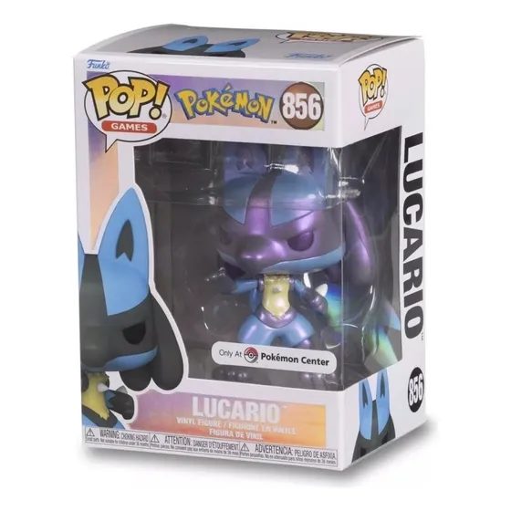 Pokemon Lucario Pearlescent - Pokemon Center Exclusive
