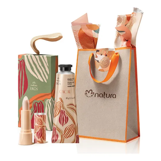 Regalo Ekos Cacao Hidratación Manos + Bálsamo Labial
