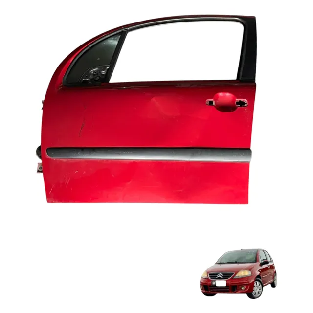 Porta Citroen C3 Glx 1.4 8v 2011 Dianteiro Esquerdo Usado