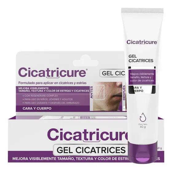 Cicatricure Gel Desvanecedor de Cicatrices y Estrías