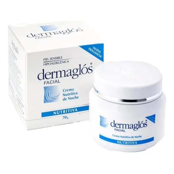 Crema Dermaglos Facial Nutritiva 70 Grs