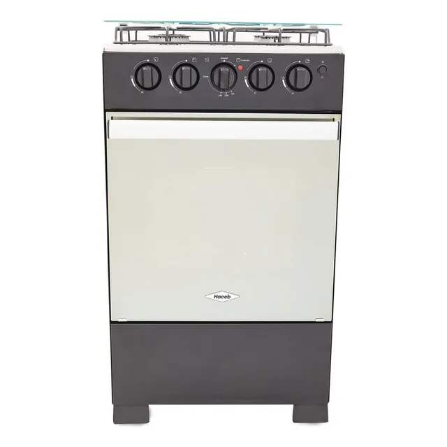Estufa Romero Reflex Haceb 50 Cms Gas Natural Color Negro 110V
