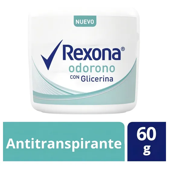 Antitranspirante En Crema Rexona Odorono Con Glicerina 60 G Fragancia Original