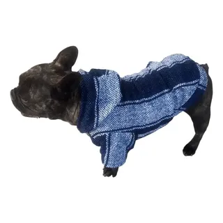 Sueter Perro Chico Tipo Jorongo Artesanal Talla 2, 3 Y 4